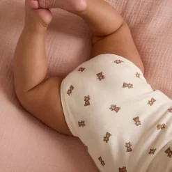 Lot de 2 bodies fantaisie ourson pour bébé