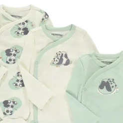 Lot de 5 bodies fantaisie pour bébé garçon avec ouvertures différentes selon l'âge