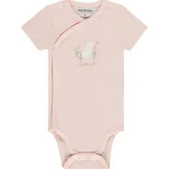 Lot de 5 bodies manches courtes fantaisie pour bébé fille avec ouvertures différentes selon l'âge