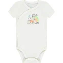 Lot de 7 bodies manches courtes motifs marins pour bébé garçon avec ouvertures différentes selon l'âge