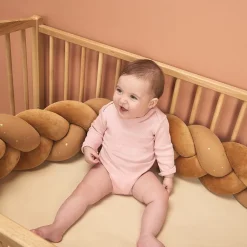 Lot de 5 bodies manches longues unis pour bébé fille