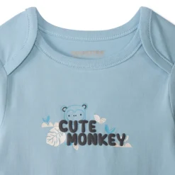 Lot de 5 bodies manches longues fantaisie pour bébé garçon avec ouvertures différentes selon l'âge
