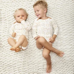 Lot de 7 bodies manches longues fantaisie pour bébé garçon