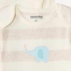Lot de 7 bodies manches longues fantaisie pour bébé garçon