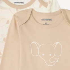 Lot de 7 bodies manches longues fantaisie pour bébé garçon