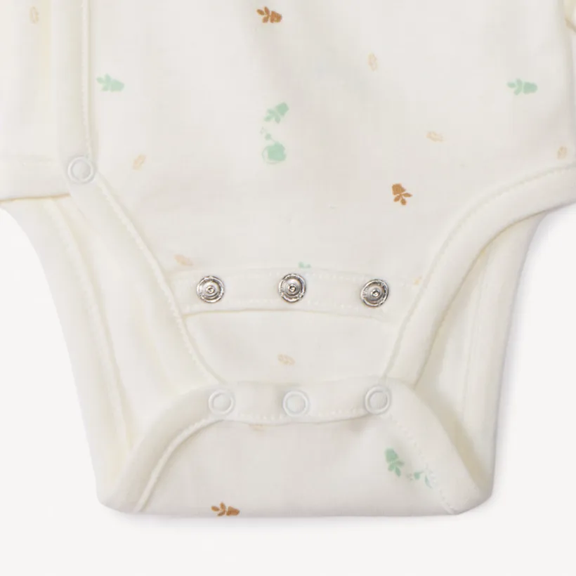 Lot de 2 bodies évolutifs manches longues pour bébé