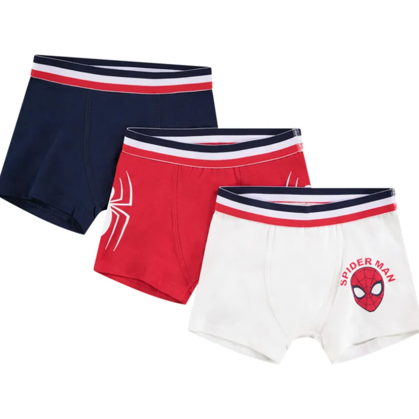 Lot de 3 boxers prints Spider-Man Marvel pour garçon