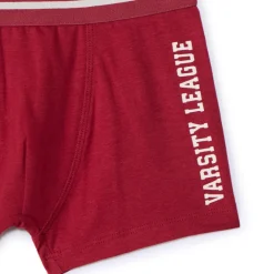 Lot de 5 boxers rayés et unis pour garçon