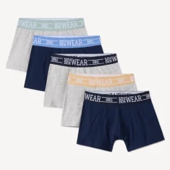 Lot de 3 boxers unis pour garçon
