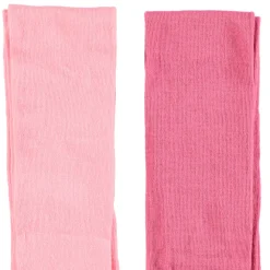 Lot de 2 collants épais unis pour fille