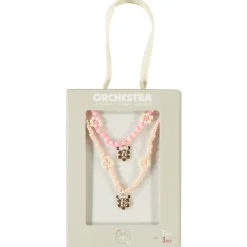 Lot de 2 colliers avec leur boîte pour fille