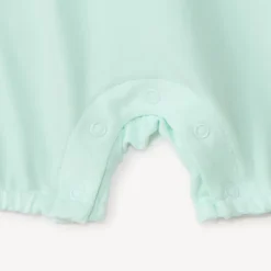 Lot de 2 combinaisons courtes motifs fleuris pour bébé fille