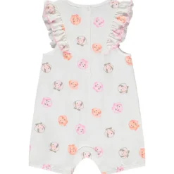 Lot de 2 combishorts motifs coquillages pour bébé fille