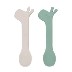 Lot de 2 cuillères en silicone Lalee Vert