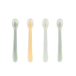 Lot de 4 cuillères en silicone Miamix - vert