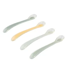 Lot de 4 cuillères en silicone Miamix - vert