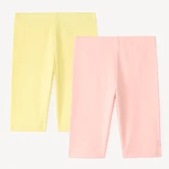 Lot de 2 cycliste unis pour fille