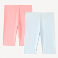 Lot de 2 cycliste unis pour fille