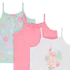 Lot de 5 débardeurs en jersey pour bébé fille