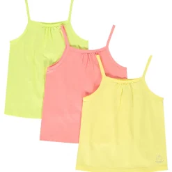 Lot de 3 débardeurs unis pour bébé fille