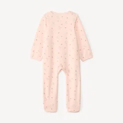 Lot de 2 dors-bien fantaisie contrecollé en sherpa pour bébé fille