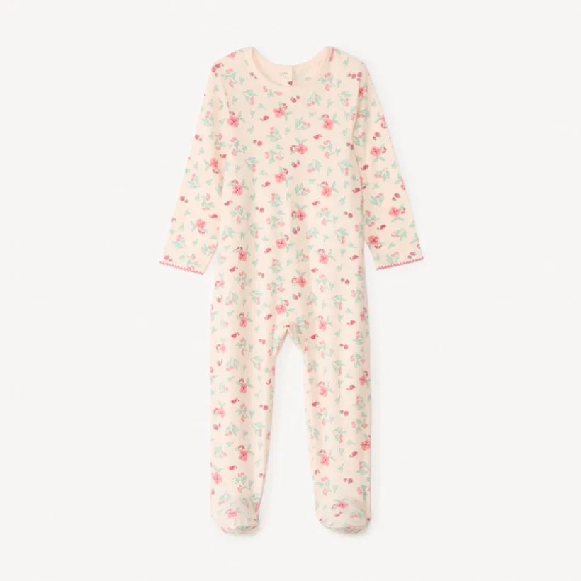 Lot de 3 dors-bien légers motif fantaisie printanier pour bébé fille (ouvertures différentes selon l'âge)