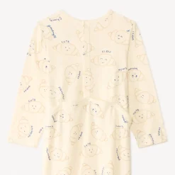 Lot de 2 dors-bien manches longues motifs croissant pour bébé garçon (ouvertures différentes selon l'âge)