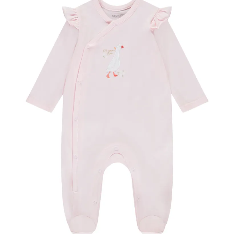Lot de 2 dors-bien motifs oies pour bébé fille avec ouvertures différentes selon l'âge