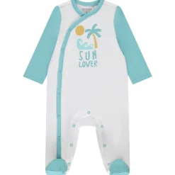 Lot de 2 dors-bien motifs vacances pour bébé garçon avec ouvertures différentes selon l'âge