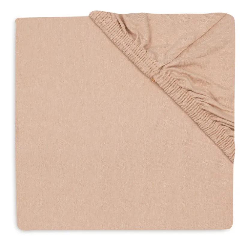 Lot de 2 draps housses lit 60x120cm Blush/Wild Rose