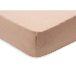 Lot de 2 draps housses lit 60x120cm Blush/Wild Rose