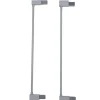 Lot de 2 extensions pour barrière Optiwood / Optimétal 2.0 - Gris