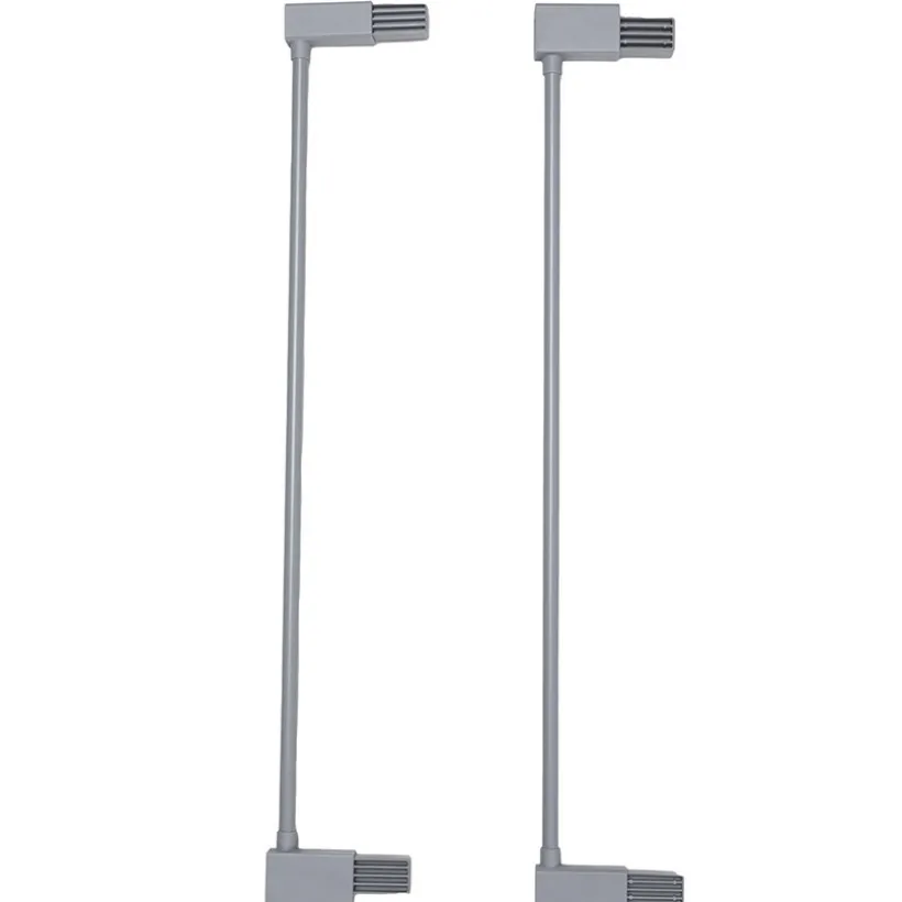Lot de 2 extensions pour barrière Optiwood / Optimétal 2.0 - Gris