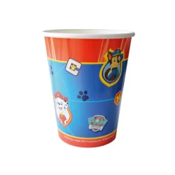 Lot de 8 gobelets jetables Pat'Patrouille 250 ml