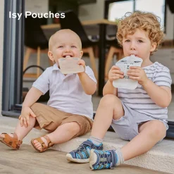 Lot de 20 gourdes réemployables Isy