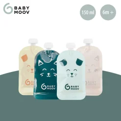 Lot de 20 gourdes réemployables Isy