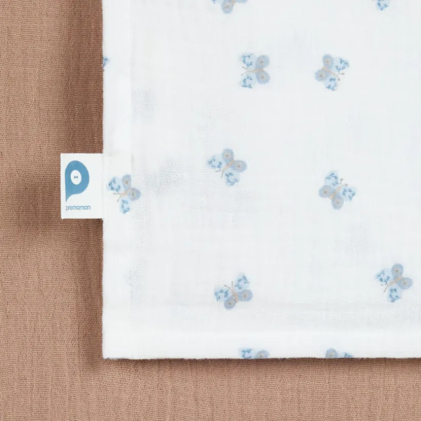 Lot de 3 lange en gaze de coton - Tiny Flowers
