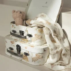 Lot de 2 langes en gaze de coton 70 x 70 cm Dreamy Mouse