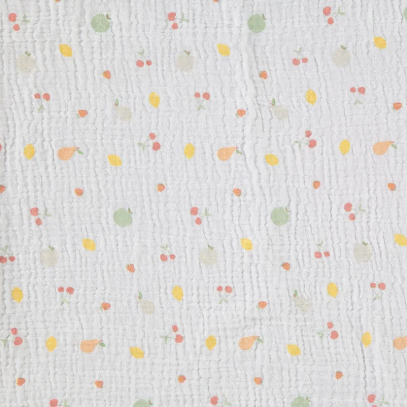 Lot de 3 langes en gaze 70 x 70 cm La Vie à la Ferme