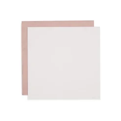 Lot de 4 langes tétra gaze de coton Wild Rose et Ivory 70 x 70cm
