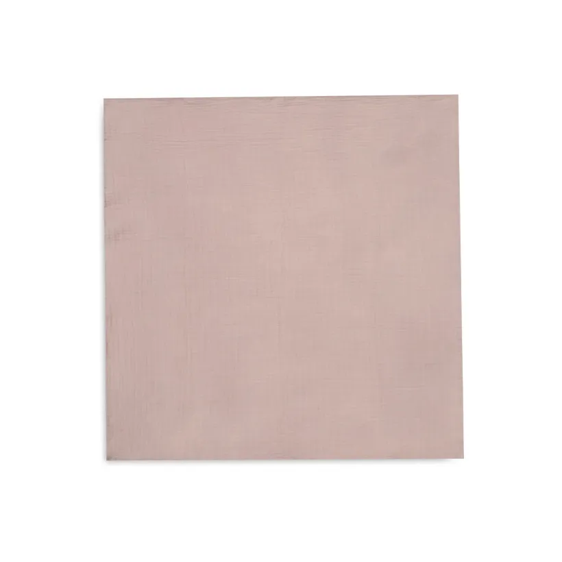 Lot de 4 langes tétra gaze de coton Wild Rose et Ivory 70 x 70cm