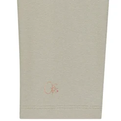 Lot de 2 leggings courts unis print logo pour fille