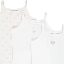 Lot de 3 maillots de corps à bretelles pour fille