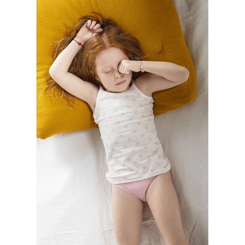 Lot de 3 maillots de corps à bretelles pour fille