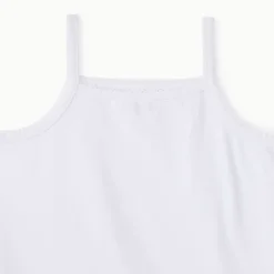 Lot de 5 maillots de corps débardeurs unis pour fille