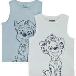 Lot de 2 maillots de corps débardeurs Pat'Patrouille pour garçon