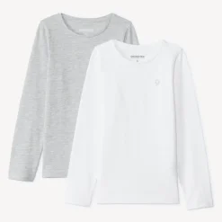 Lot de 2 maillots de corps manches longues pour garçon