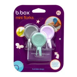 Lot de 3 mini fourchettes nomades pastel