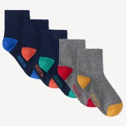 Lot de 5 paires de chaussettes assorties pour enfant garçon