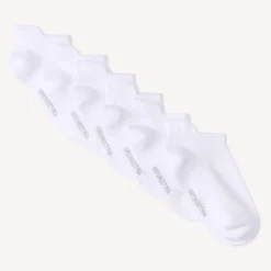 Lot de 6 paires de chaussettes courtes unies pour bébé garçon